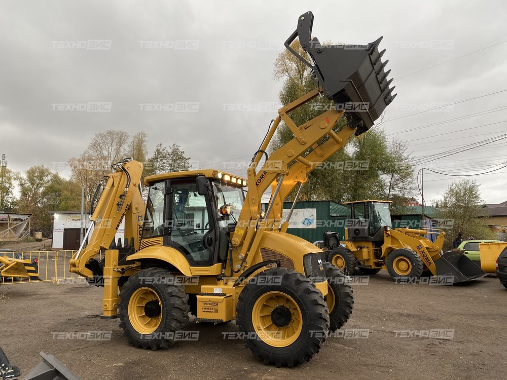 Экскаватор-погрузчик XGMA XG765H-4TX (равновеликие колеса)