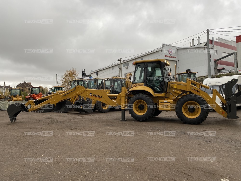 Экскаватор-погрузчик XGMA XG765H-4TX (равновеликие колеса)